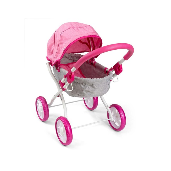 Milly Mally Dori Prestige Pink Baby Doll Stroller