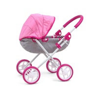 Milly Mally Dori Prestige Pink Baby Doll Stroller