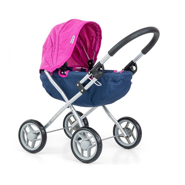 Milly Mally Dori Prestige Navy Baby Stroller for Dolls