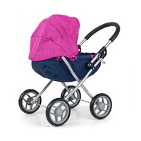 Milly Mally Dori Prestige Navy Baby Stroller for Dolls