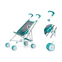 Milly Mally Julia Prestige Mint Baby Golf Stroller for Dolls