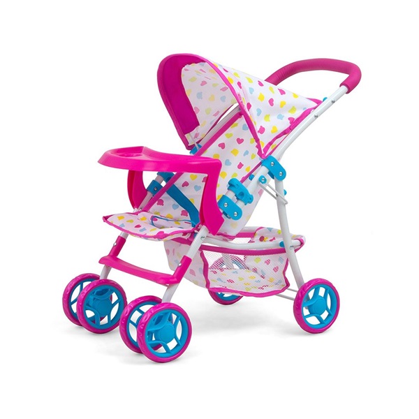 Milly Mally Kate Candy Baby Sports Stroller for Dolls