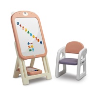 Children's board with chair TED Toyz pink