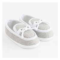 Baby moccasins-caps New Baby grey 0-3 m, size 0-3 m