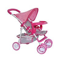 Milly Mally Kate Prestige Pink Baby Sports Stroller for Dolls