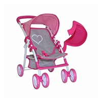 Milly Mally Kate Prestige Pink Baby Sports Stroller for Dolls