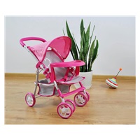 Milly Mally Kate Prestige Pink Baby Sports Stroller for Dolls