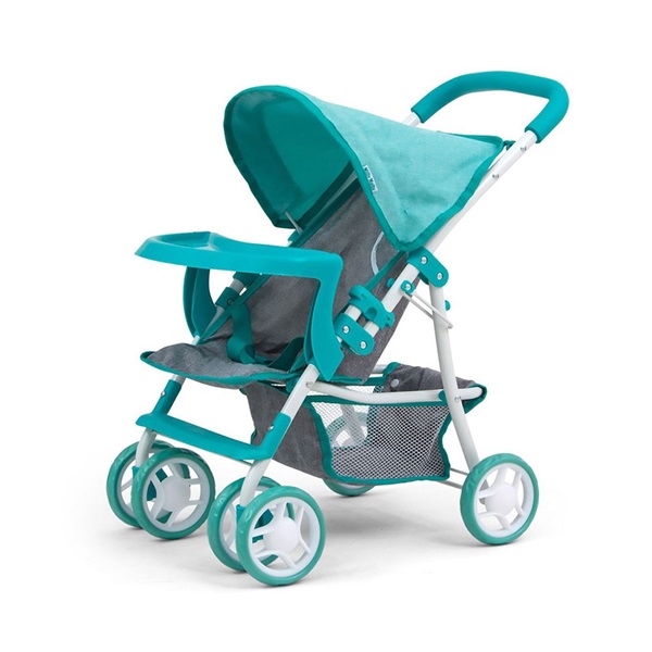 Milly Mally Kate Prestige Mint Sports Stroller for Dolls