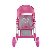 Milly Mally Natalie Prestige Pink Sports Stroller for Dolls