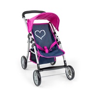 Milly Mally Natalie Prestige Navy Sports Stroller for Dolls