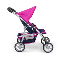 Milly Mally Natalie Prestige Navy Sports Stroller for Dolls