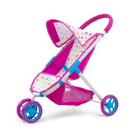 Milly Mally Susie Candy Baby Golf Stroller for Dolls