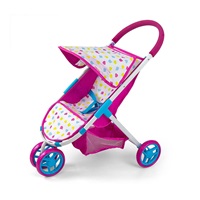 Milly Mally Susie Candy Baby Golf Stroller for Dolls