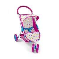 Milly Mally Susie Candy Baby Golf Stroller for Dolls