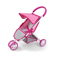 Milly Mally Susie Prestige Pink Baby Golf Stroller for Dolls