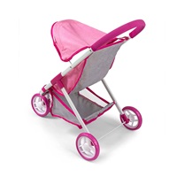 Milly Mally Susie Prestige Pink Baby Golf Stroller for Dolls