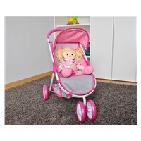 Milly Mally Susie Prestige Pink Baby Golf Stroller for Dolls