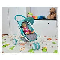 Milly Mally Susie Prestige Mint Baby Golf Stroller for Dolls