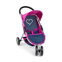 Milly Mally Susie Prestige Navy Baby Golf Stroller for Dolls