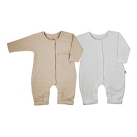 Baby jumpsuit Koala Bello beige, size 56 (0-3m)