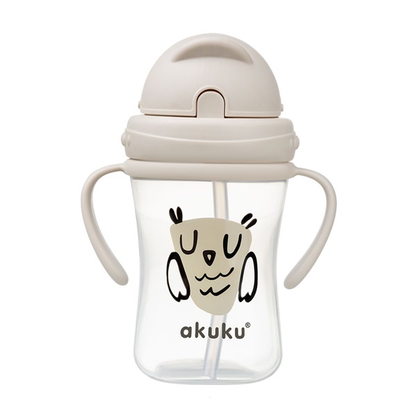 Bottle with straw Akuku 300 ml Owl