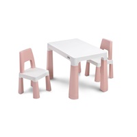 Children's table set with 2 chairs Toyz MONTI pink