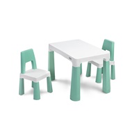 Children's table set with 2 chairs Toyz MONTI mint