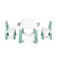 Children‘s table set with 2 chairs Toyz MONTI mint