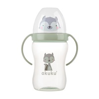 Bottle with soft mouthpiece Akuku Raccoon