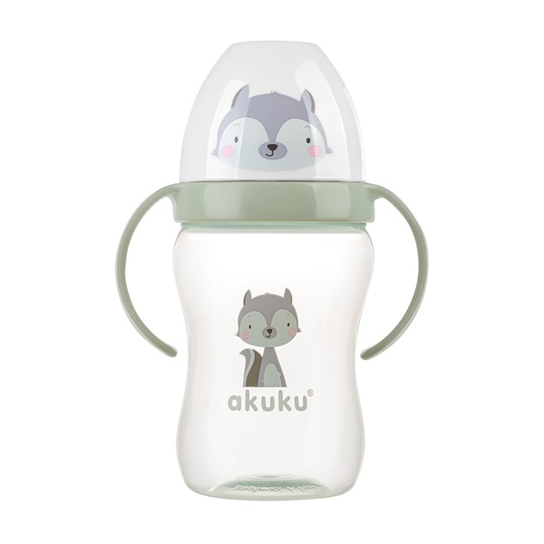 Bottle with soft mouthpiece Akuku Raccoon