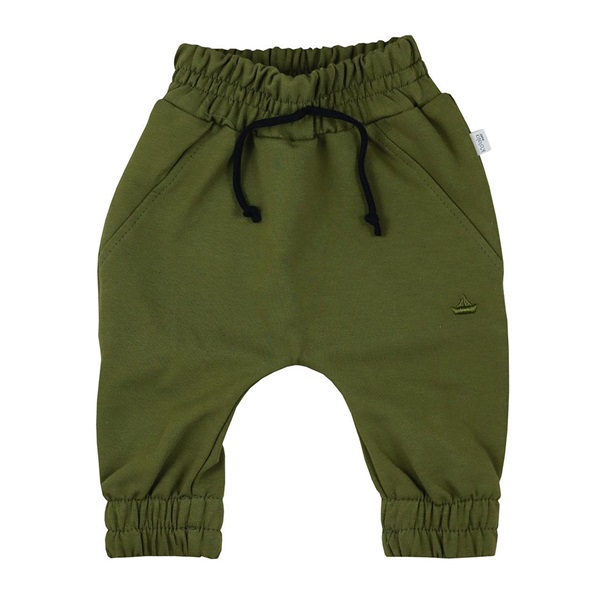 Baby sweatpants Koala Boat green, size 62 (3-6m)
