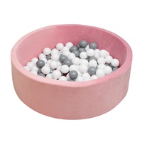 Children's dry pool with balls New Baby pink