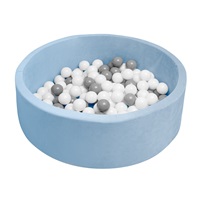 Children's dry pool with balls New Baby blue