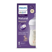 Avent Natural Response Bottle 260 ml +1m giraffe