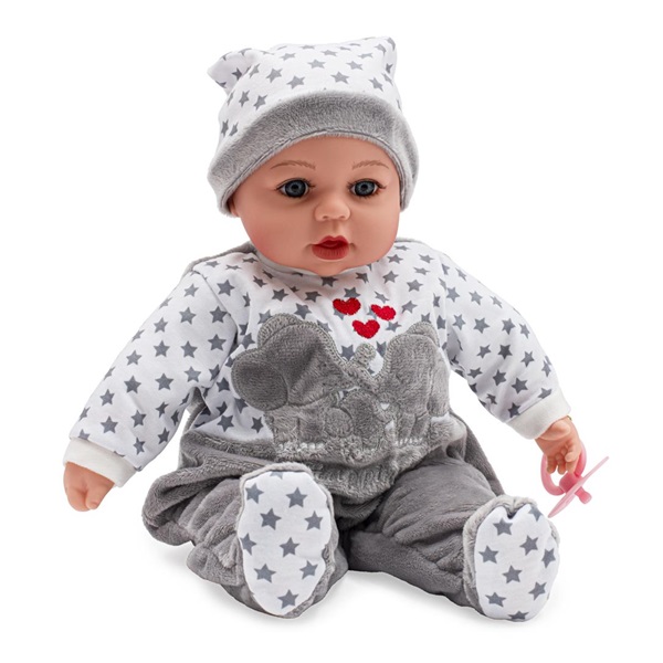 Czech speaking and singing baby doll PlayTo Lola 46 cm