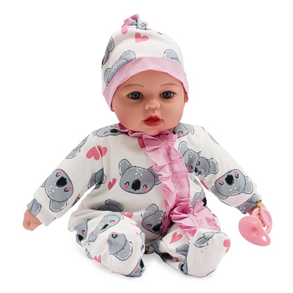 Czech speaking and singing baby doll PlayTo Bibi 46 cm