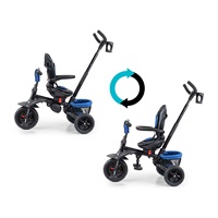6in1 Milly Mally Stanley navy-black tricycle
