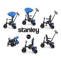 6in1 Milly Mally Stanley navy-black tricycle