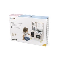 Children‘s wooden kitchen Viga pink