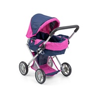 Milly Mally Alice Prestige Navy Baby Stroller for Dolls