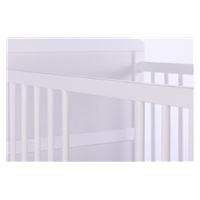 Drewex Amabila cot with barrier white