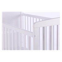 Drewex Amabila cot with barrier white