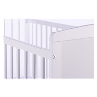 Drewex Amabila cot with barrier white