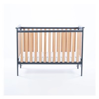 Drewex Leo cot with pull-down side Drewex Leo graphite