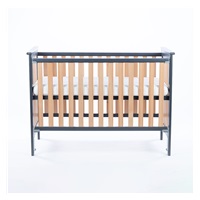 Drewex Leo cot with pull-down side Drewex Leo graphite