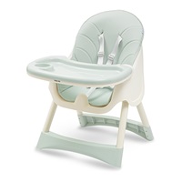 Dining chair Baby Mix Nora dusty green