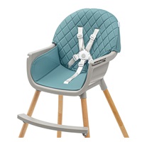 Dining chair Baby Mix Freja wooden dusty green