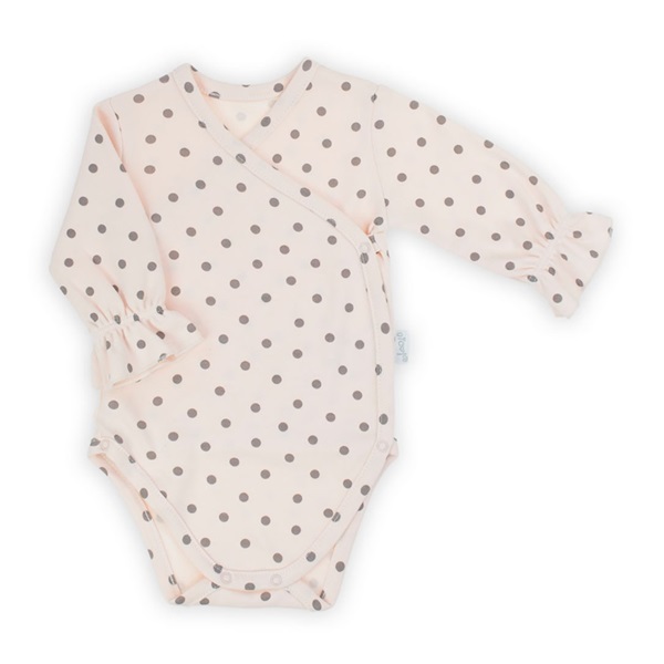 Baby cotton bodysuit with side fastening Nicol Sara, size 56 (0-3m)
