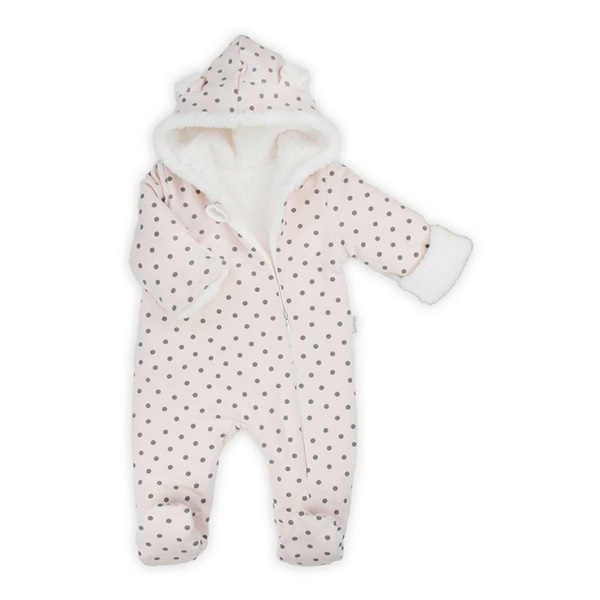 Winter infant jumpsuit Nicol Sara, size 56 (0-3m)
