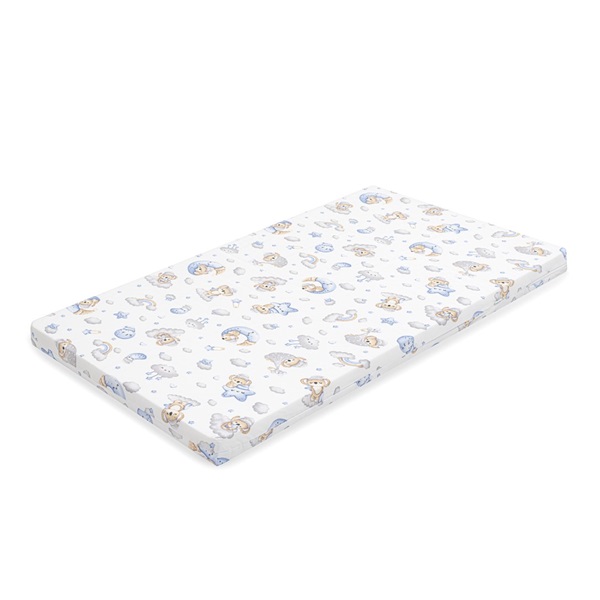 New Baby STANDARD foam mattress 120x60x6 cm koala blue